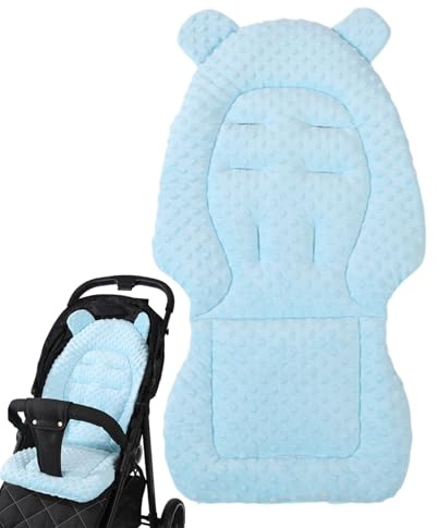 Baby Riduttore Passeggino Universale Neonato, Copriseduta Per Passeggini, Materassino Passeggino Copri Passegginos Universale A Doppia Facciata, Copri Seggiolino Auto Per 4 Stagioni,40x80 Cm