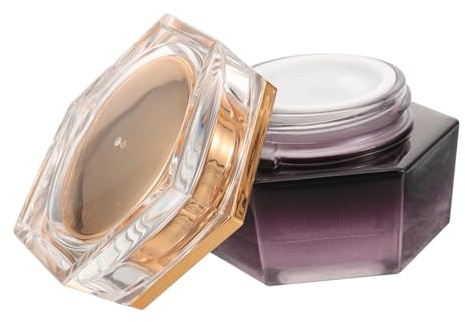 Pot en Verre pour Crème 20g Pourpre, Emballage Cosmétique