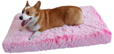 Memory Foam Dog Bed, Orthopedic Support, Washable Cover, Anti-Slip Bottom for Pet Comfort and Health