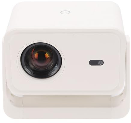 Tangxi Proiettore WiFi Intelligente per Android 13, Proiettore 1+16G 1080P HD con Messa a Fuoco Automatica Bluetooth 5.4 con Schermo LED da 120 Pollici per Home Theater (Spina europea)