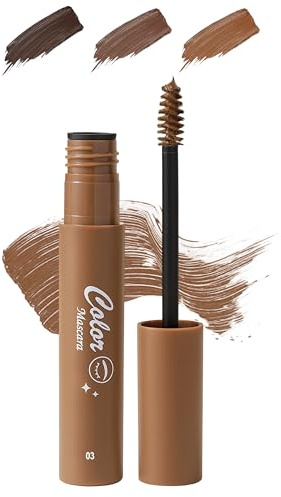 Erinde Máscara de Cejas Pigmentada, Brow Gel de Fijación Definitiva y Duración Prolongada, Textura Ligera que No Se Descubre, Color Uniforme y Natural, Ideal para Definir Cejas en Uso Diario #03