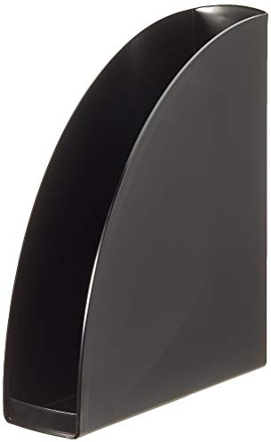 Elba 400091711 Stehsammler wave, DIN A4 aus Kunststoff, schwarz