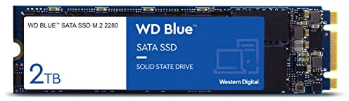WD Blue 2TB M.2 SATA SSD with up to 560MB/s read speed