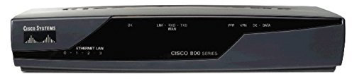 Cisco 876 ADSL Ethernet Negro - Router (0-40 °C, -20-65 °C, 10-85%, 5-95%, 0-3000 m, 0-4570 m) (Reacondicionado)