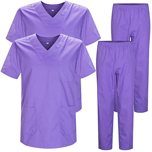 MISEMIYA Confezione Da 2 Pezzi - Casacca E Pantaloni Sanitari Unisex Bz-2-817-8312 Confezione Da 2 Pezzi - Casacca E Pantaloni Sanitari Unisex BZ-2-817-8312 Unisex - Adulto (Pacco da 2)