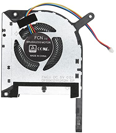 Laptop CPU GPU Notebook Cooling Fan para TUF Gaming FX505DU FX505DY FX505GT FX505DD, Enfriador Interno de Repuesto.(Ventilador GPU)