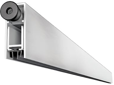Gedotec absenkbare Bodendichtung | 1Stück Türdichtung einseitige Auslösung 12 x 30 mm | ECO | Länge 1030 mm - kürzbar | Absenkdichtung für Türen | Türbodendichtung windschutz kältefeind | zum Einnuten