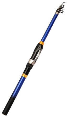 Kohlefaser Teleskop Angelrute Teleskop Angelrute Licht Carbon Guss Stange 1,5 M-3,0 M Outdoor Angeln Werkzeug Zubehör for Nacht Angeln Und outdoor Angeln Reise Angelrute(Color:3.0 Meter Rod only)