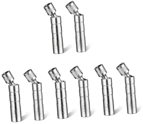 Gatuida 8stücke Magnetische Zündkerzenschlüssel Mit Drehbarem Design Für Motorräder Zündkerzen Entferner Werkzeug Für Einfache Anwendung