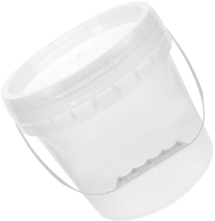 PRETYZOOM Clean Storage Bucket Lid Water Bucket for Home Multipurpose Use for Gardening and Washing Powder Storage