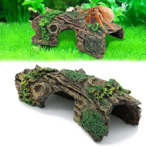 VIDSTW Resina Decorazioni Acquario Alberi Cavi Decorazione（Radice）