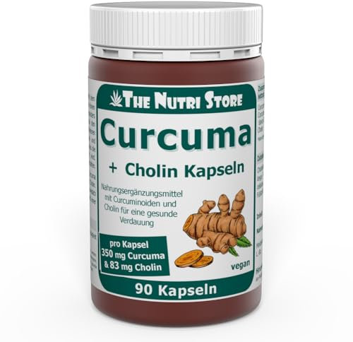 Curcuma 350 mg + Cholin vegane Kapseln 90 Stk.