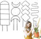 Estructura De Soporte para Plantas De Interior | Soporte Tutor Trepadoras Plantas De Interior,Estructuras Metálicas Apilables para Enredaderas De Plantas De Interior