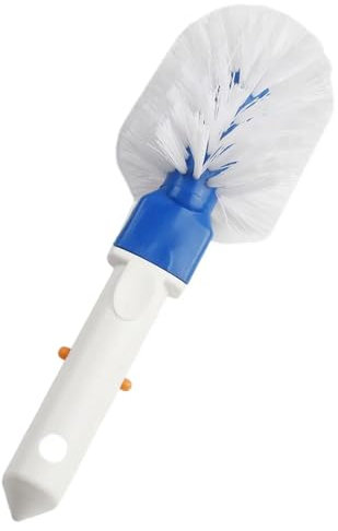 EGUIAS Set de Limpieza para Piscina Cepillo de Esquina para Piscina, cepillos de Limpieza para escalones de Piscina, Herramienta de Limpieza para Piscinas elevadas y SPA