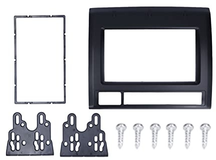 Car Fascia 2DIN Radio Incasso, ABS, per 2005-2013, perfetta vestibilità, superficie lucida, facile da installare