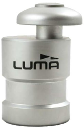 LUMA Solido D 1018 Antirrobo de Disco para Moto y Bici, Pin 18 mm, Acero Endurecido, Llave Reversible, Anti Corrosion, Clase SRA