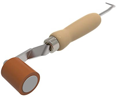 Everhard Roll-N-Chek® Seam Roller with Probe Wood Handle MR05018