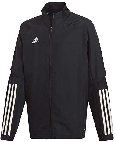 Adidas Condivo 20 Presentation Jacket Giacca da Rappresentanza, Uomo, Black/White, S