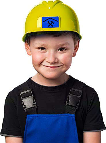 Bauhelm für Kinder Karneval Fasching Maurerhelm Baustelle