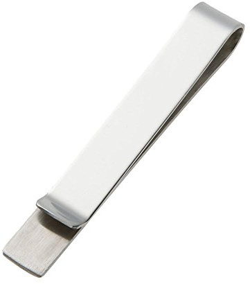 AZURAOKEY Pince à billets en métal et acier inoxydable - Longue poche, À propos du produit :