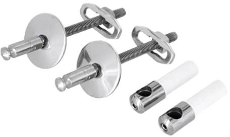 Ideal Standard - Multi Suites, Set di cerniere per sedile copriwater serie Active in acciaio inox, J4765BJ, Cromato