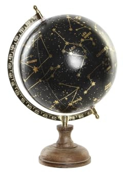 GLOBO TERRAQUEO ALUMINIO PVC 20X20X33 CONSTELACION