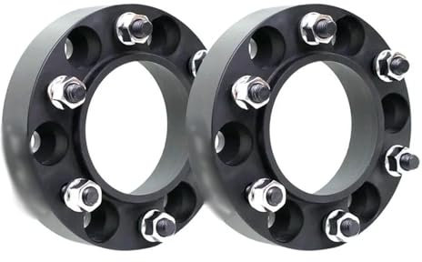 Auto Distanzscheiben 2Stück PCD 6X139,7-93,1 Hub Cebtric 6x5,5 (6x139,7mm) Mittelbohrung 93,1mm Auto Radnabe Spacer Für Ford Für Ranger T6 Spurverbreiterungen (Size : Black 35mm)