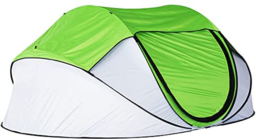 Produkte Camping-Tunnelzelte mit Panorama-Oberlicht Automatische Instant-Pop-Up-Zelte 5-6 Personen, belüftet, atmungsaktiv, wasserdicht und Sonnenschutz Beauty Comes