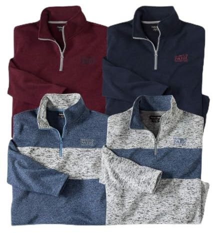 Atlas For Men 4X Fleece-Sweatshirt M-5XL