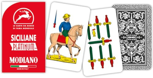 Modiano carte siciliane Platinum 100% plastica