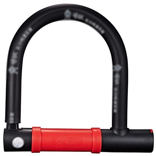 MEACEYR Candado Redondo Candado En U, Alta Seguridad Resistente para Bicicletas Eléctricas, Motocicletas, Bicicletas De Carretera, Bicicletas De Montaña, Vallas De Puerta Candado en U