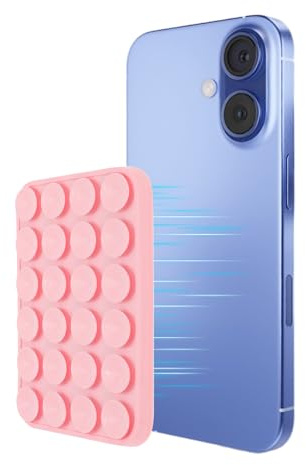 CAPASTEC Magnetischer Saugnapf-Handyhalter 1 STK Für Selfies & Videos | Für Selfies Und Videos, Größe 9,15x6,25x0,6 Cm, Rutschfest, Magnetisch, Kompatibel Mit Magnetischen Hüllen