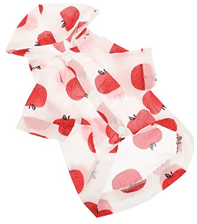 Milisten Sonnenschutzkleidung Für Haustiere Gehen Kühlung Kühlender Hundemantel Party Hund Sonnencreme Hunde-Outfit Welpenhemd Haustierhemd Für Hunde Reflektierend Polyester