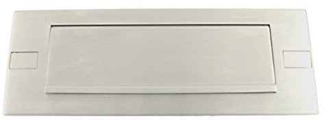 Kooples Hardware Inner Flap for Letter Plate Internal Tidy Cover for Door Mail Slot Neat & Secure Interior Door Flap – Multiple Finishes Available (Polished Stainless Steel, 305x110mm)