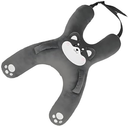 keloppasit Oreiller de Voyage Enfant pour Voiture | Coussin Appui-tête Voyage Siège Auto - Coussin Moelleux Forme H Transpirable Confortable pour Trajet Voiture Garçon Fille