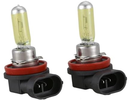 SADQRG 2 Lampadine Fendinebbia H11 55w 3000k, Fari allo Xeno Giallo Dorato, Luce Alogena HID LED Fendinebbia