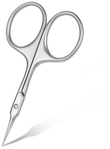 Beugo Forbici per Unghie, Forbici per Cuticole, Forbicina Professionale Unghie Forbicina Manicure Taglia Cuticole per Professionale e Domestico, Sabbiato di Terza Generazione