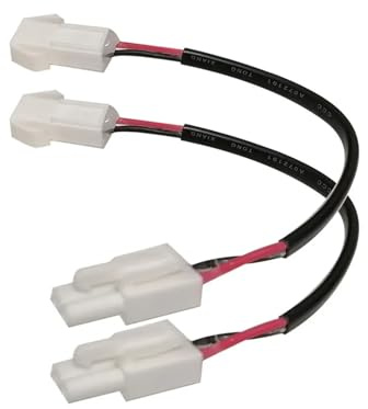 eufeifeiegds Câble convertisseur EL4.5 2P 2 pièces, connecteurs femelle-femelle, mâle-femelle for hotte de cuisine, armoire, éclairage cuisinière(Male Female)