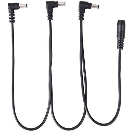 Winwill® 1 bis 3 Kabel Daisy Chain Gitarreneffekt Pedal Netzteil Splitter Kabel Adapter