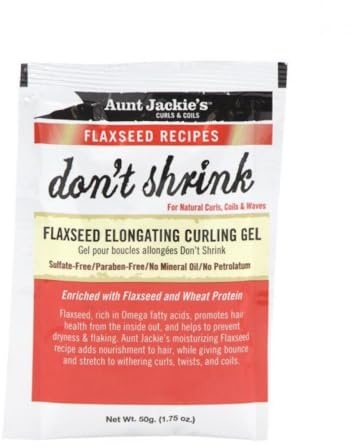Aunt Jackie's dont't Shrink FLAXSEED CURLING GEL 1.75oz