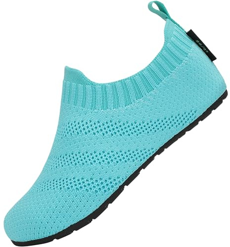 SAGUARO Zapatillas de Estar por Casa Niños Zapatos Antideslizantes de Punto Ligeras Unisex Kids Pantuflas GR.18-37