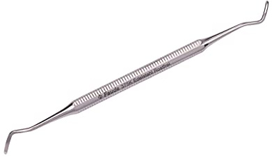 Faude Eckenheber, Allrounder Fußpflegeinstrument, für eingewachsene Fußnägel, Nagelreiniger; Nagelheber aus rosfreiem Edelstahl, Profiqualität (Eckenheber 12,5cm)