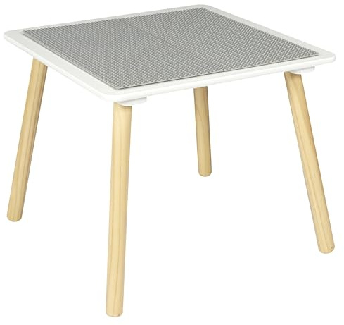 HOME DECO KIDS MESA INFANTIL LEGO, 52.00 x 52.00 x 44.00