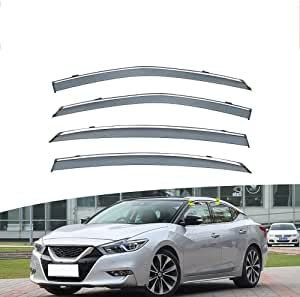 Juego de 4 Deflectores de Viento, Protector de Nieve para Lluvia Y Sol de Baja Acumulación de Calor para Reemplazo de Automóviles para Nissan MAXIMA A36 2016