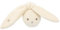 KALOO - Lapinoo - Hasen-Rasselball - 6 cm - Cremefarben - Babyball aus Velours - Sehr weiches Material - Ab Geburt, K218007