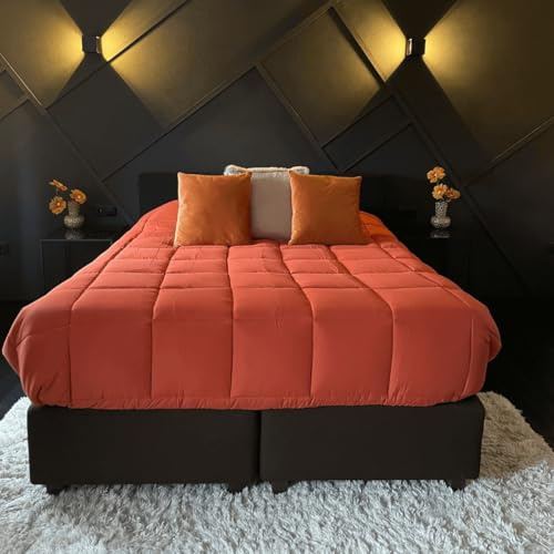 Zelesta Easybed Light Bettdecke 135x200 4 Jahreszeiten - Bettwäsche winterdecke und Sommer-Bettdecke Duvet - Waschbare bettdecke ohne Bezug - Anti-Allergene Steppdecke - Bettwäsche mit Muster