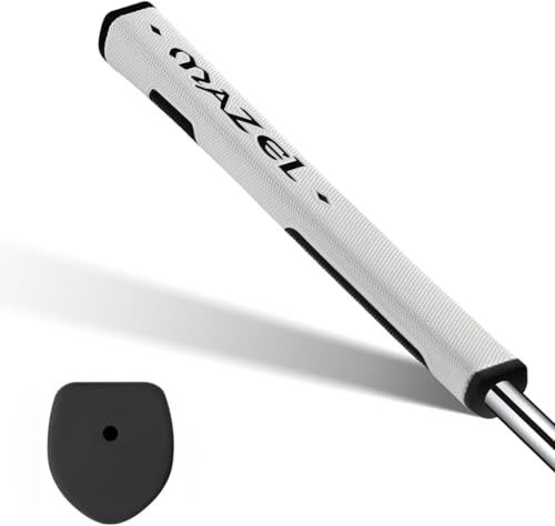 MAZEL Ultraleichter Golf-Puttergriff 2.0, rutschfeste Textur, verbessert die Stabilität des Greifens und Puttings