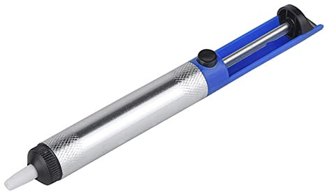 Pompe à dessouder - Aspirateur à souder - Outil de retrait de soudure dans les laboratoires, les ateliers, les écoles, l'industrie - Utilisé pour le soudage à la main