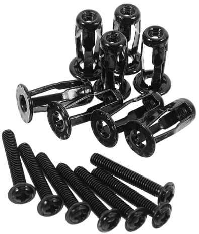 OSOLADY 10pièces Lot de Vis Et Écrous à Expansion Forme De Pétale pour Métal Inserts Filetés Légers Ancrages pour Montage Facile Et Rapide