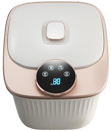Foot Spa，Massaggio con Bolle，Massaggiatore Piedi，Pediluvio Idromassaggio Elettrico，Per Piedi Funzioni Idrobolle, Raggi Infrarossi, Calore，con Massaggio Vibrante Rilassante
